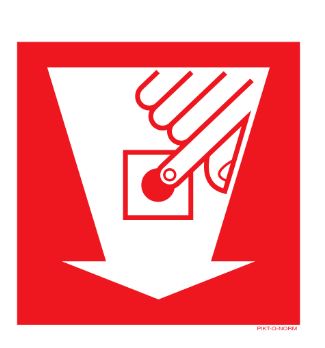 [332A04] PICTOGRAM BRANDALARM  332A04 PP150 PIKTONORM