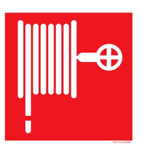 [332A09] PICTOGRAM BRANDSLANG 150 PP PIKTONORM