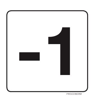 [4520B2] PICTOGRAM -1 PP 100 PIKTONORM