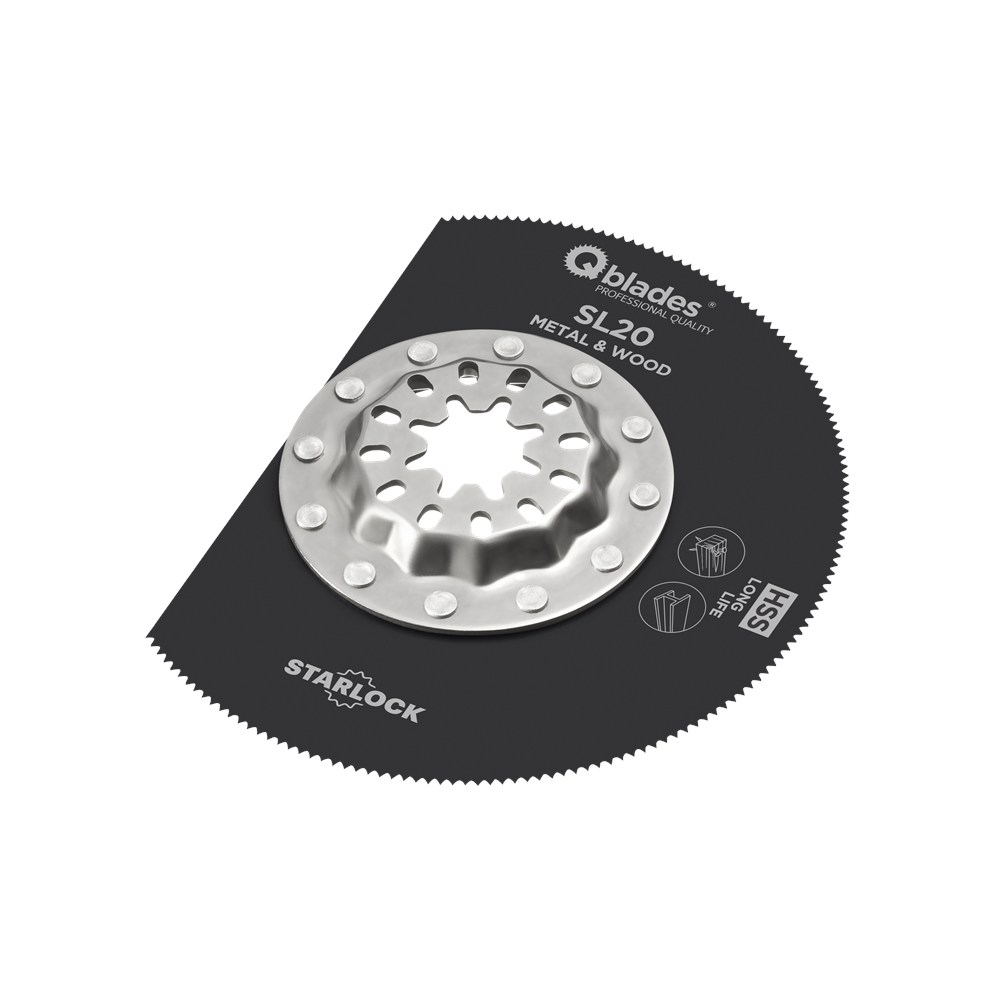 [QBL383032] QBLADES X 1ST ZAAGBLAD HSS-METAAL 85mm SL20 