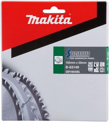 [B-63149] WIDIA ZAAG 165 / 1.75 / 20 / 42T METAAL MAKITA