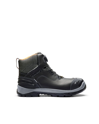 VEILIGHEIDS SCHOEN S3 HOOG - ELITE WATERDICHT 2455 BLAKLADER