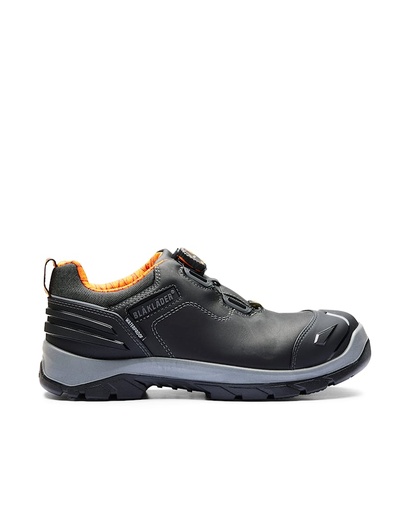 VEILIGHEIDS SCHOEN S3 LAAG - ELITE WATERDICHT 2454 BLAKLADER 