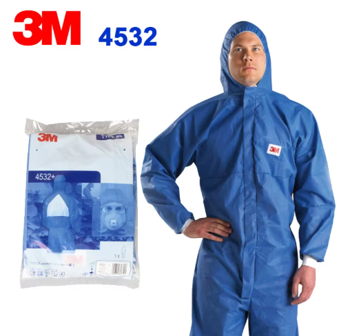 BESCHERMENDE OVERAL 4532+ BLAUW 3M