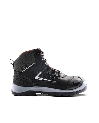 VEILIGHEIDS SCHOEN S3 HOOG - ELITE WATERDICHT VETERS 2446 BLAKLADER 