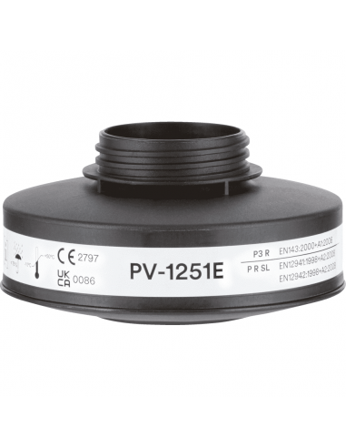 [PV-1251E] DEELTJESFILTER P3 PV-1251E VOOR ASBESTMASKER PV-300E 3M