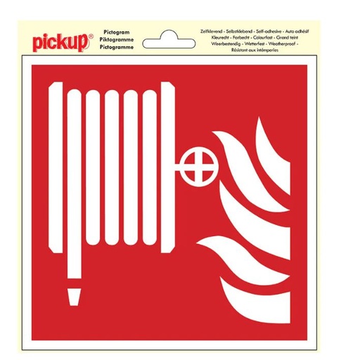 [61020] PICTOGRAM 20X20CM PLAATS BRANDMELDER PICKUP
