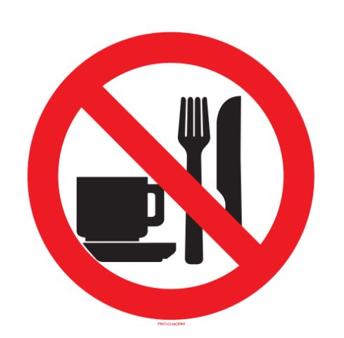 [322327] PICTOGRAM VERB ETEN+DRINKEN  Ø300 PP PIKTONORM