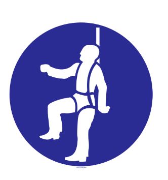 [342309] PICTOGRAM HARNAS Ø300 PP PIKTONORM
