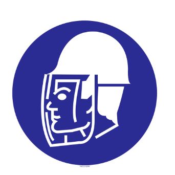 [342310] PICTOGRAM GELAATSBESCHERMING Ø300 PP PIKTONORM