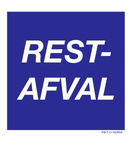 [362151] PICTOGRAM RESTAFVAL PP 100 PIKTONORM