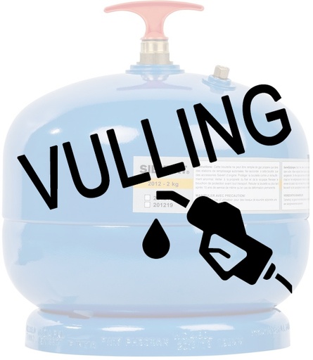 [930012] VULLING GASFLES 2.0KG 2012 SIEVERT MAX 9 JAAR